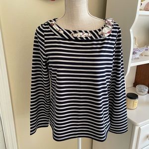 🌟HP🌟 Rafaella Striped Kerchief Top